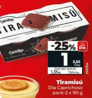Dia Caprichoso - Tiramisú