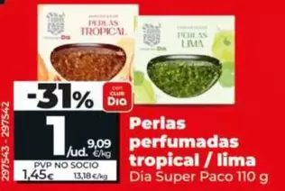 Dia Super Paco - Perlas Perfumadas Tropical