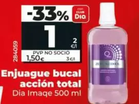 Dia Imaqe - Enjuague Bucal Acción Total 500 Ml