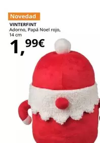 Vinterfint - Adorno, Papa Noel Rojo