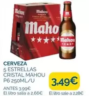 Mahou - Cerveza 5 Estrellas Cristal