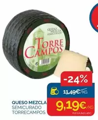 Torre Campos - Queso Mezcla Semicurado