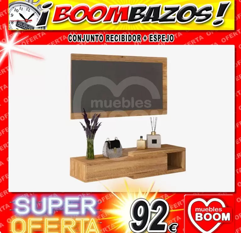 Conjunto Recibidor + Espejo