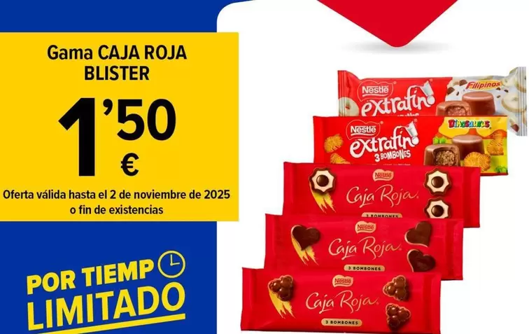 Caja Roja - Gama  Blister