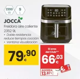 Jocca - Freidora Aire Caliente 2352 9L
