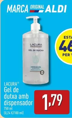 aldi - Gel De Dutxa Amb Dispensador