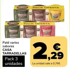 Casa Tarradellas - Pate