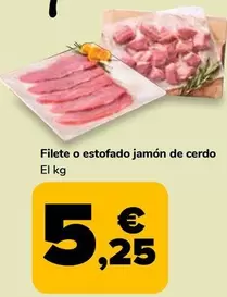 Filete O Estofado Jamón De Cerdo