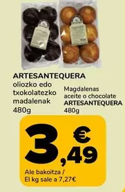 Artesantequera - Magdalenas Aceite O Chocolate