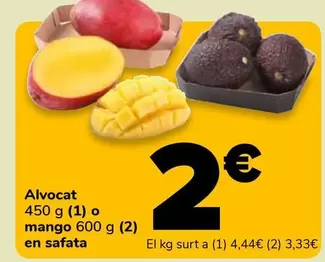 Alvocat O Mango