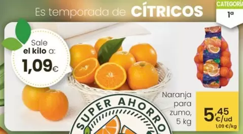 Naranja Para Zumo