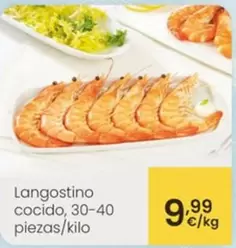Langostino Cocido