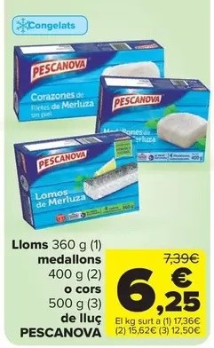 Pescanova - Lloms medallons o cors de lluc