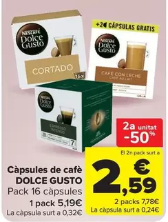 Dolce Gusto - Capsules De Café