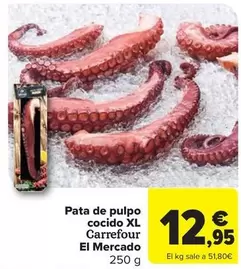 carrefour - Pata De Pulpo Cocido Xl El Mercado