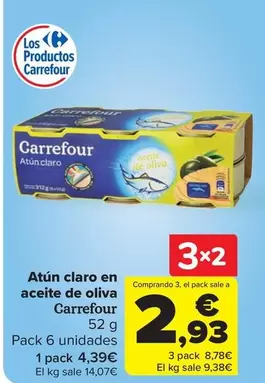 carrefour - Atun Claro En Aceite De Oliva