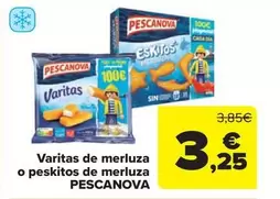 Pescanova - Varitas De Merluza O Peskitos De Merluza
