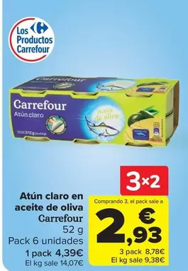 carrefour - Atun Claro En Aceite De Oliva