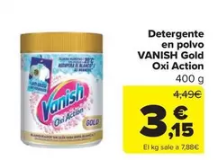 Vanish - Detergente En Polvo Gold Oxi Action