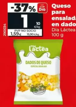 Dia Lactea - Queso Para Ensalada En Dados 