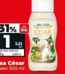Dia Salseo - Salsa César 300 Ml