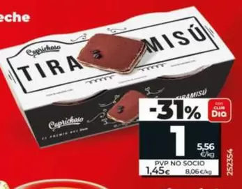 Dia Caprichoso - Tiramisú Pack-2 X 90 G