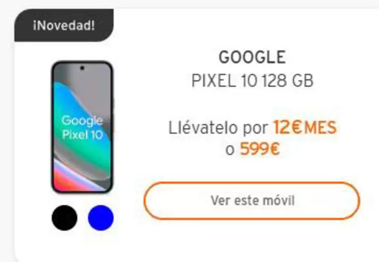 Google - Pixel 10 128 Gb