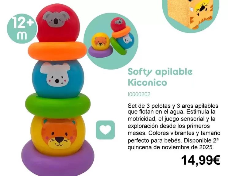 Softy Apilable Kiconico