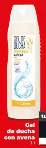 Gel De Ducha Con Avena 