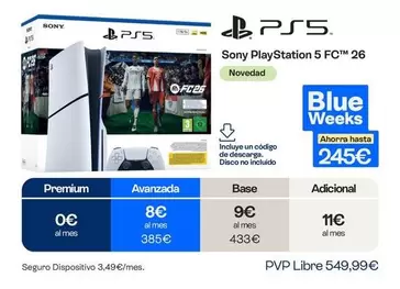 Sony -  Playstation 5 Fc 26