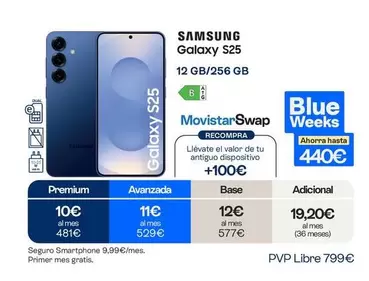 Samsung - Galaxy S25 12 Gb/256 Gb