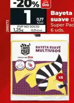 Dia Super Paco - Bayeta Suave