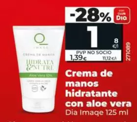 Dia Imaqe - Crema De Manos Hidratante Con Aloe Vera