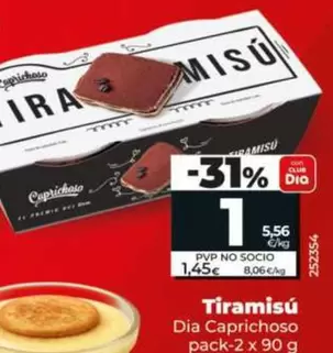 Dia Caprichoso - Tiramisú