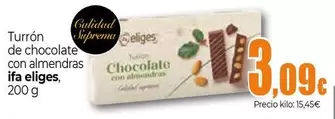 Ifa Eliges - Turrón De Chocolate Con Almendras