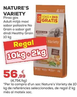 Nature's Variety - Pienso Perro