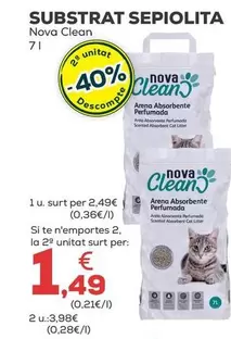 Nova Clean - Lecho Sepiolita