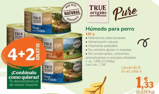 True Origins - Humedo Para Perro