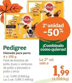 Pedigree - Humedo Para Perro