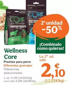 Wellness Core - Premios Para Perro