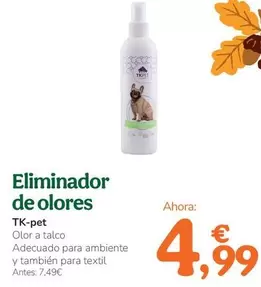 Tk-Pet - Eliminador De Olores