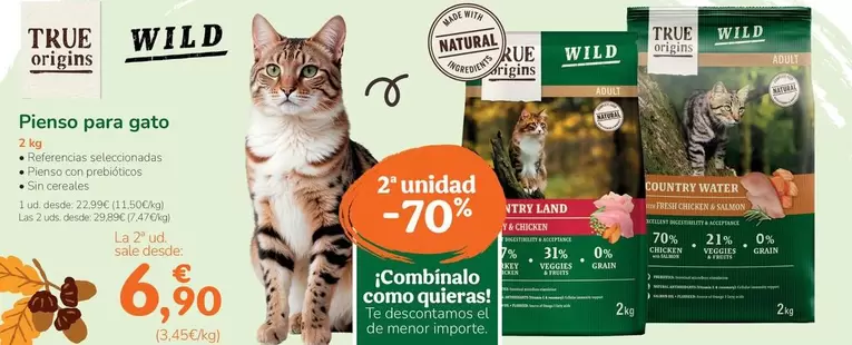 True Origins - Pienso Para Gato