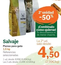 Salvaje - Pienso Para Gato