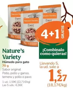 Nature's Variety - Humedo Para Gato
