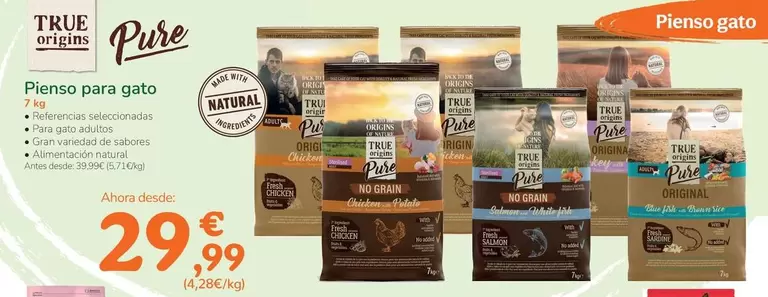 True Origins - Pienso Para Gato