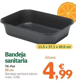 Tk Pet - Bandeja Sanitaria