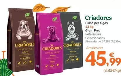 Criadores - Pienso Para Perros