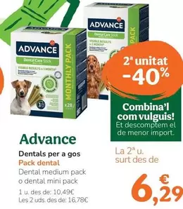 Advance - Dentales Para Perro