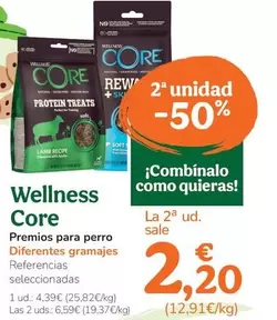 Wellness Core - Premios Para Perro