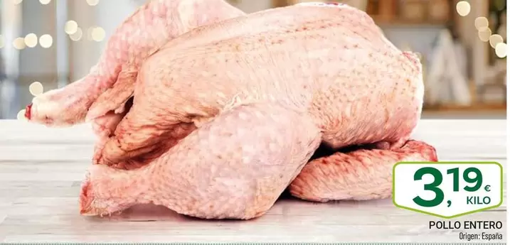 origen - Pollo Entero